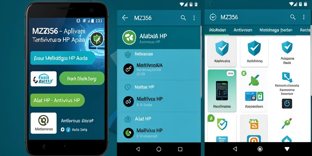 Antarmuka MZ356 yang user-friendly dan fungsional.