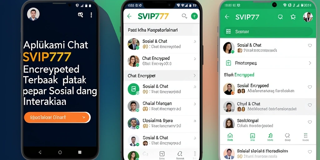 Tampilan antarmuka aplikasi SVIP777 yang modern dan aman.